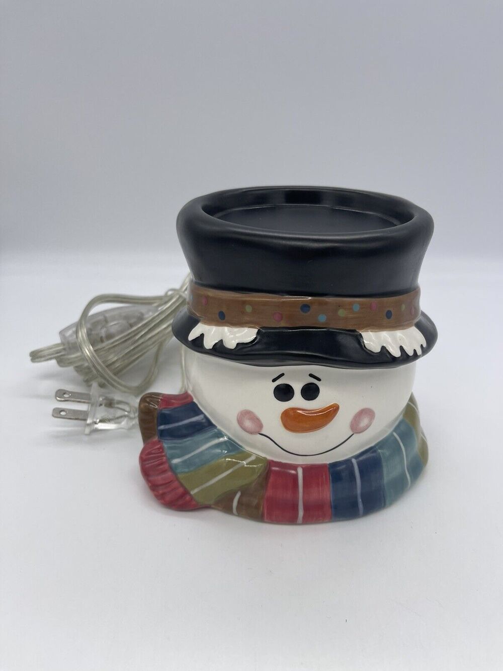 Gold Canyon Jolly Snowman Pod Warmer NEW IN BOX